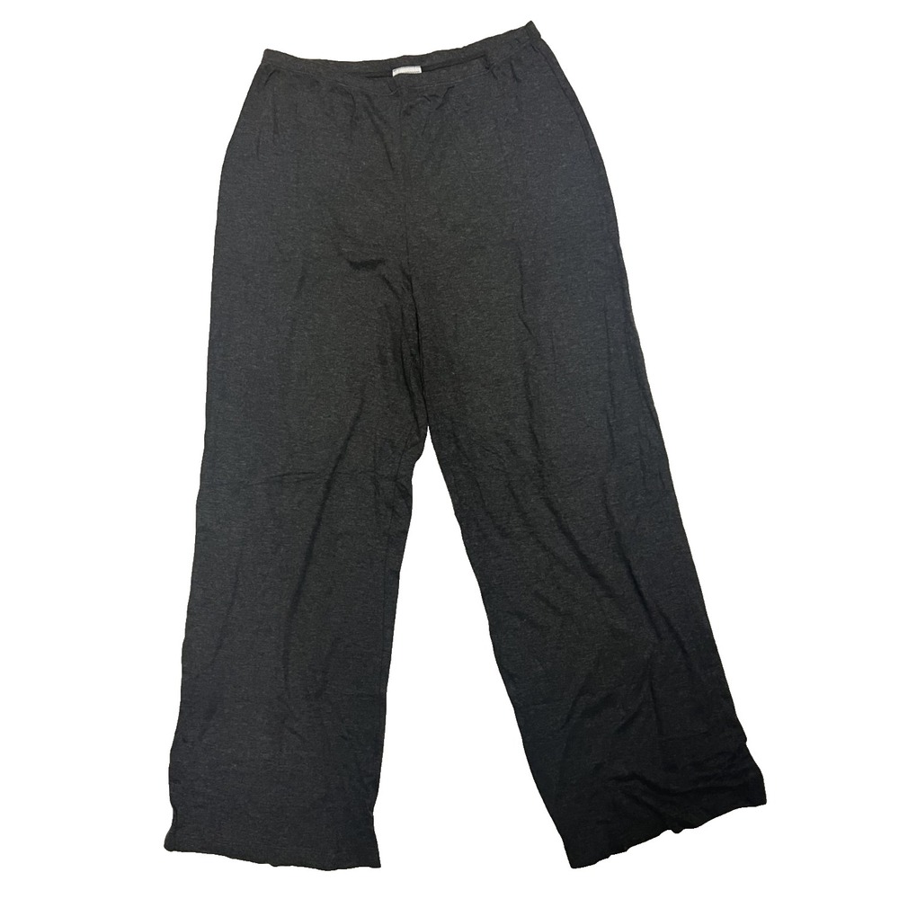 Jenny Yeung "Sketchbook" Gray Yoga Pant Women's Large Active/Lounge